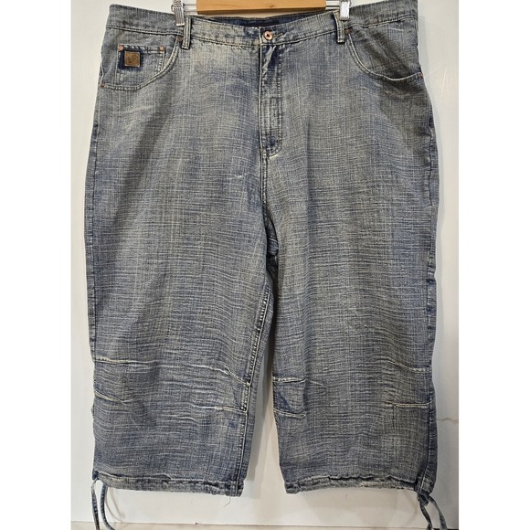 Pants - Tuff Designs Womens Capri Jeans‎ Sz 46 Drawstring Cuff